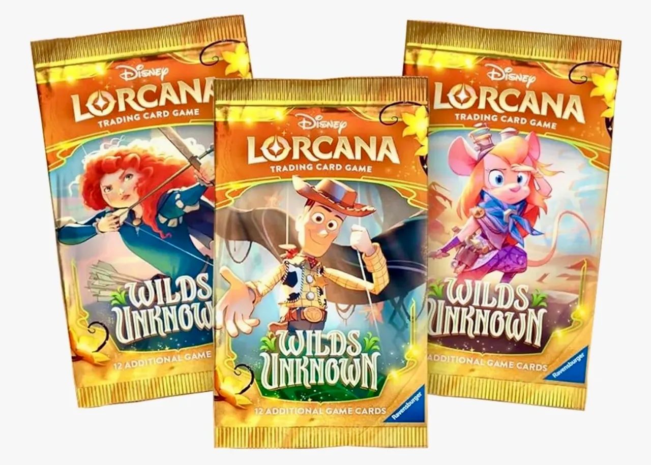 Disney Lorcana Wilds Unknown Booster Box 24 packs Inglês  - Foto 2