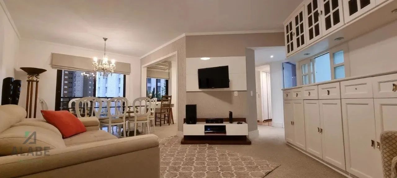 Apartamento em Moema com 120m² - Mobiliado, pronto para morar!