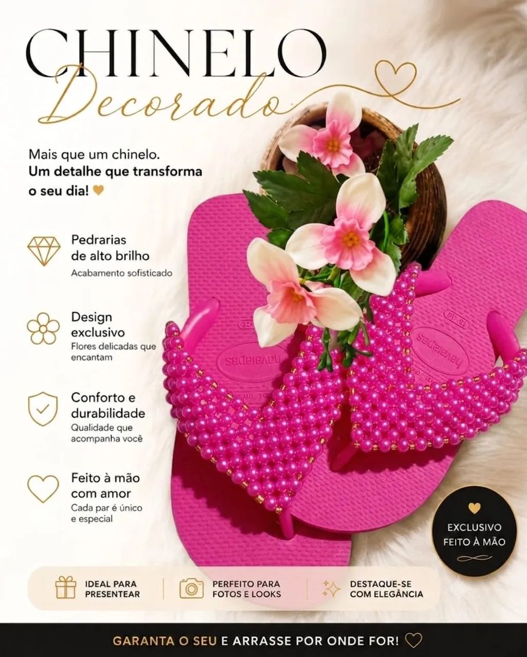 HAVAIANAS DECORADA