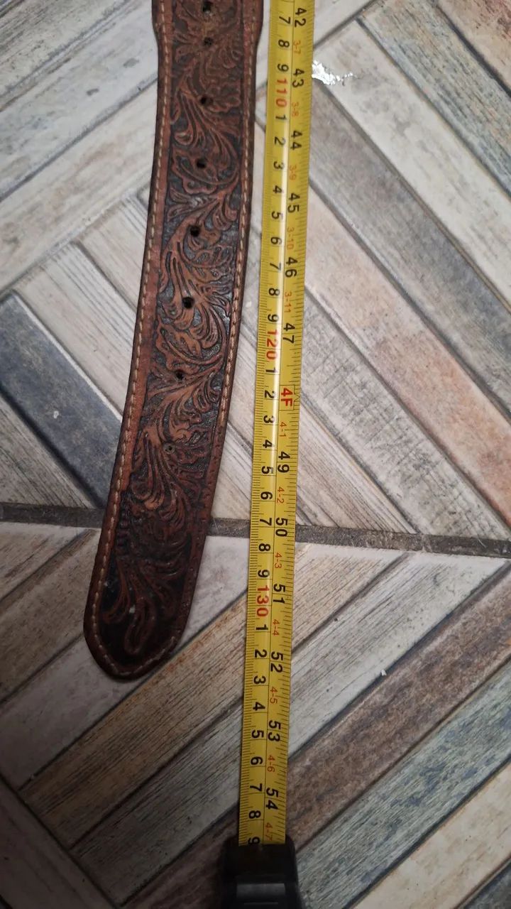 Fivela+ cinto  Cowboy Country Long Horn Master Dourada Original - Foto 4