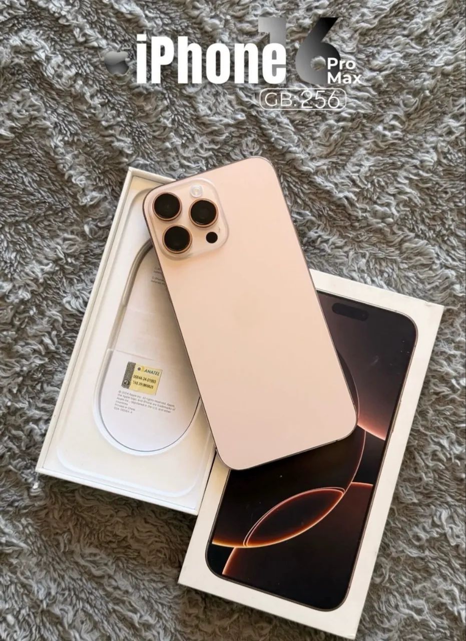 Iphone 16 pro max 256Gb - Celulares e Smartphones - Nova Esperança