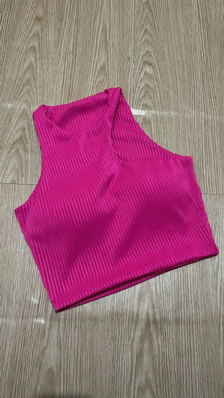 Cropped Rosa Pink