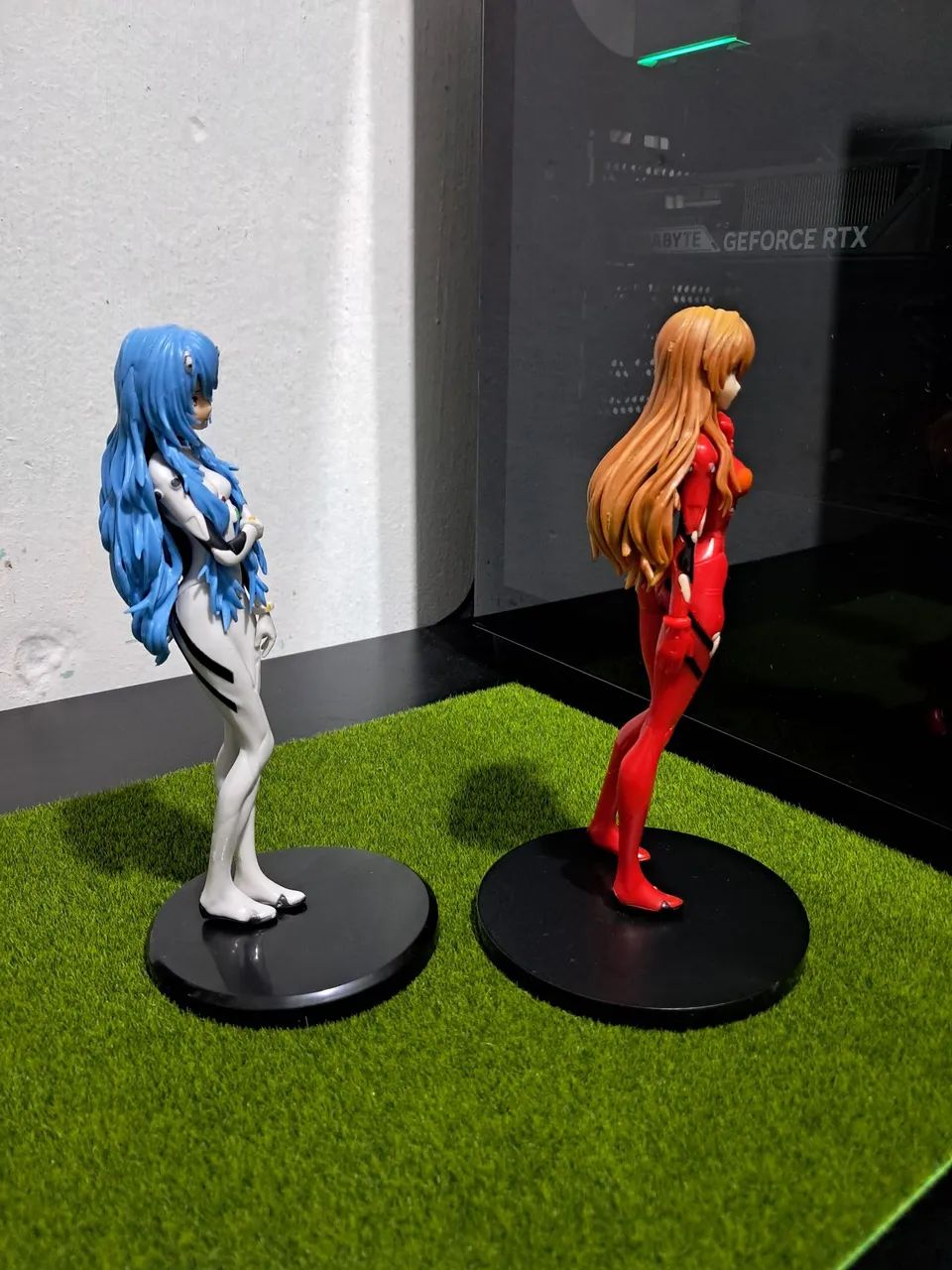 Action Figure Evangelion - Rei Ayanami & Asuka Langley 18cm - Foto 2
