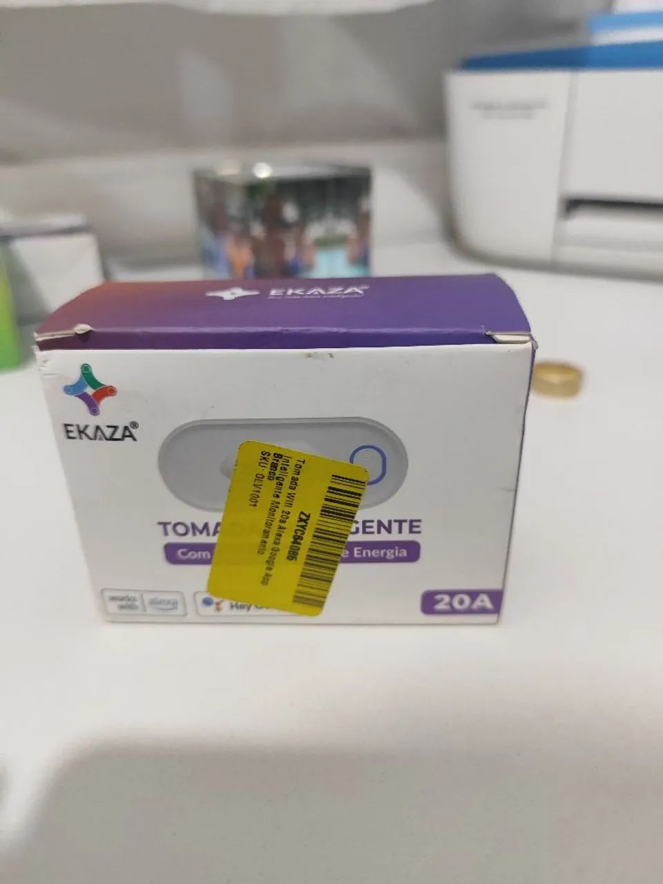 Tomada inteligente compatível com Alexa 20 a - Foto 2