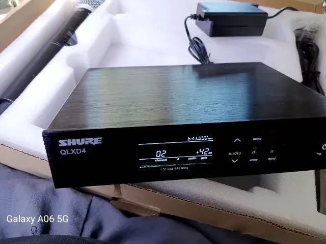 Microfone Shure QLXD2/4 sem fio nase in mexico - Foto 4