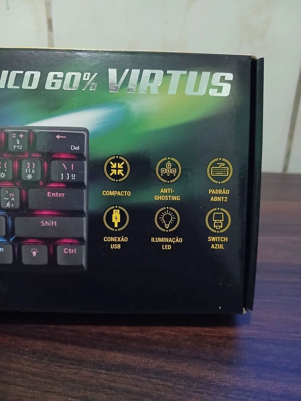 Teclado mecanico switch azul  - Foto 2