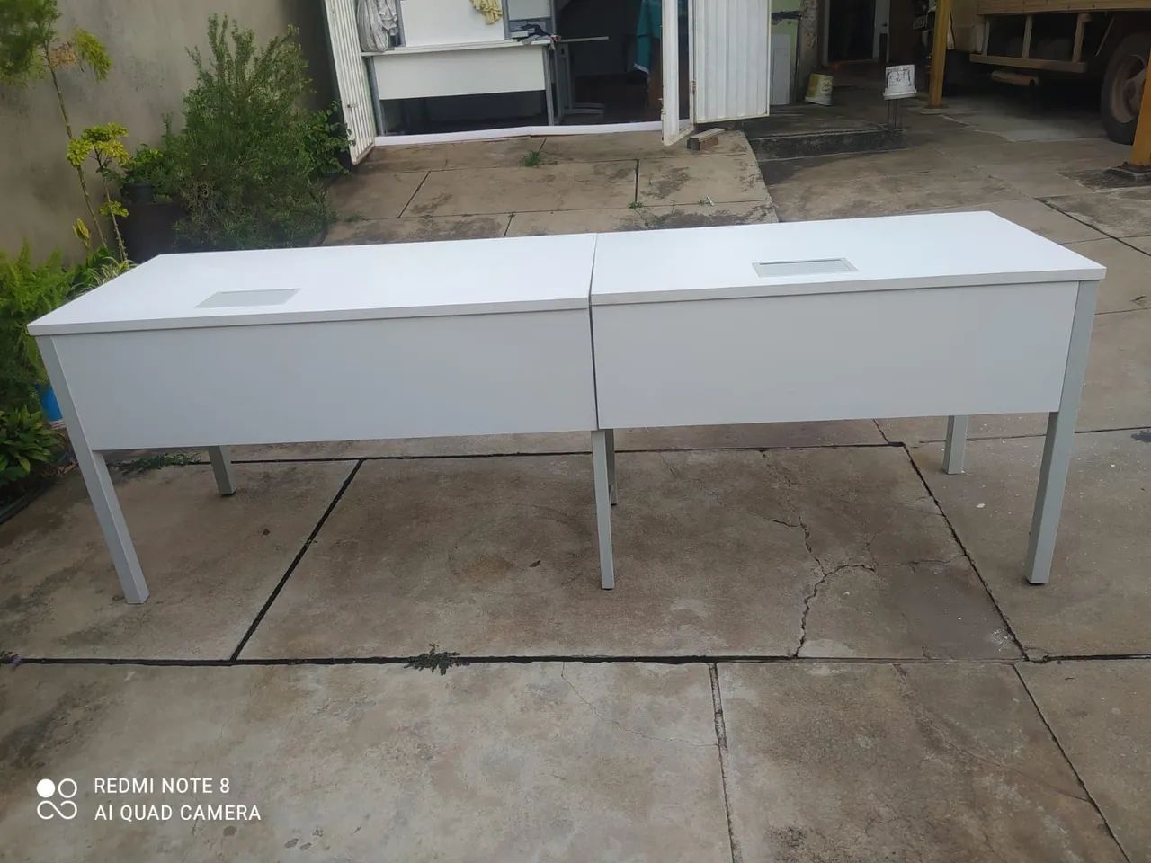 Mesa de escritório com 2,20m largura - Foto 3