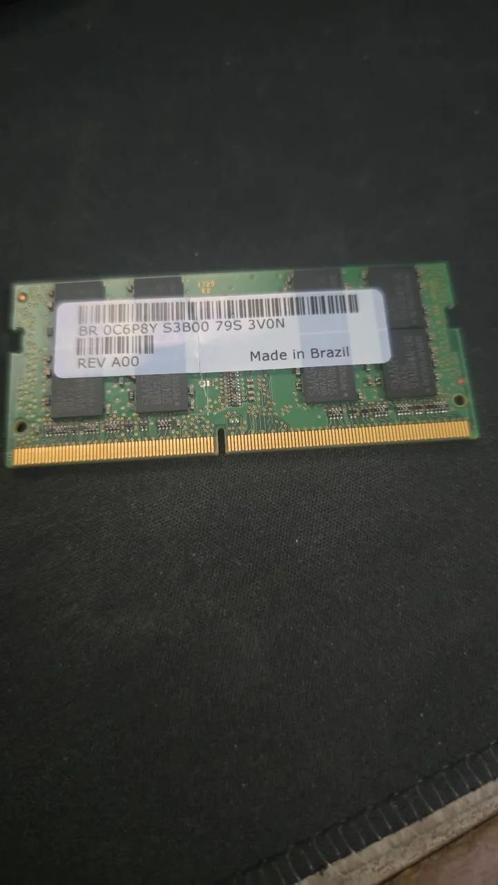 Memória notebook ddr4 8gb  pc4-2400t - Foto 2