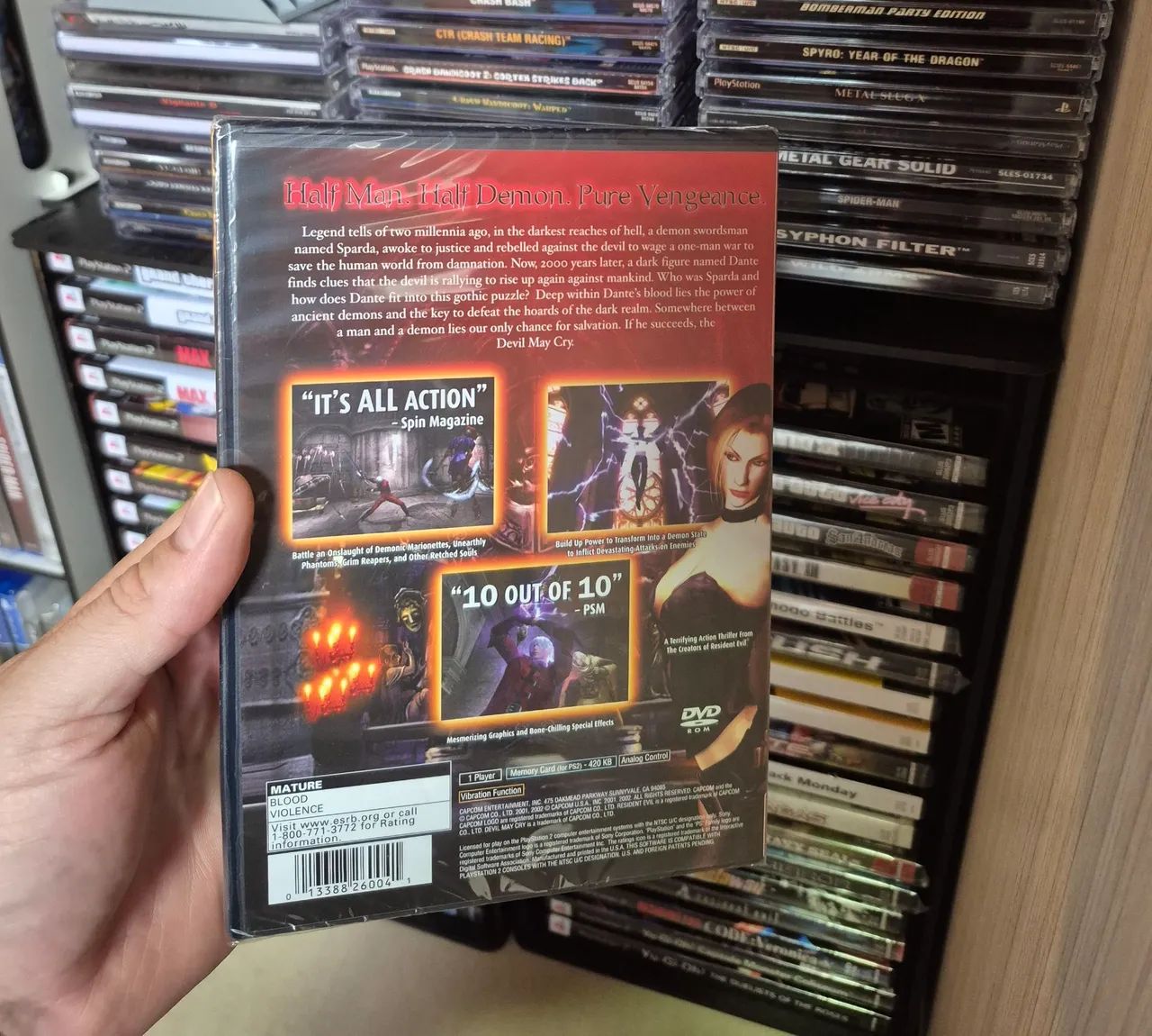 Devil May Cry Ps2 Lacrado Original - Foto 2