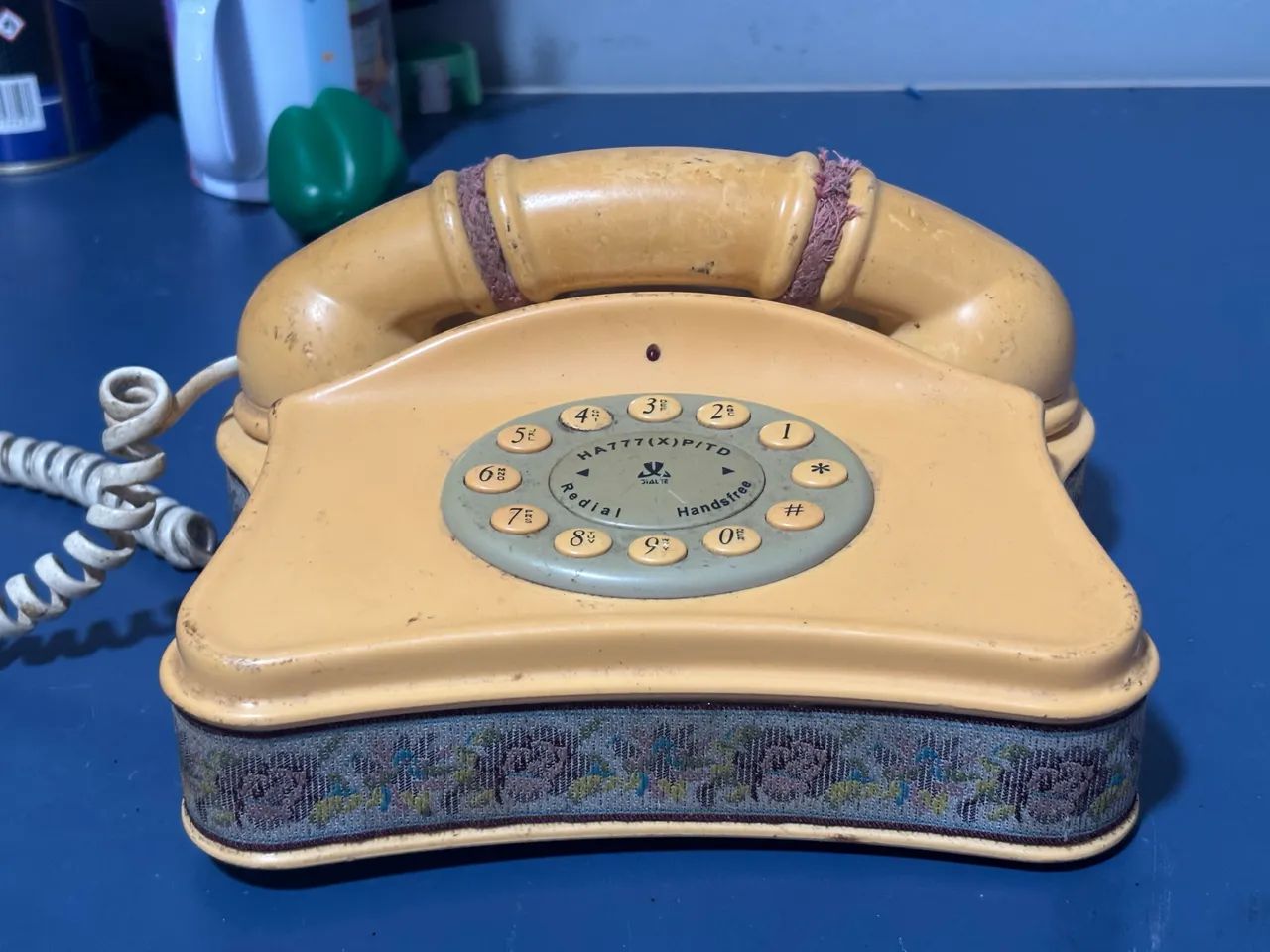 Telefone de renda antigo  - Foto 3
