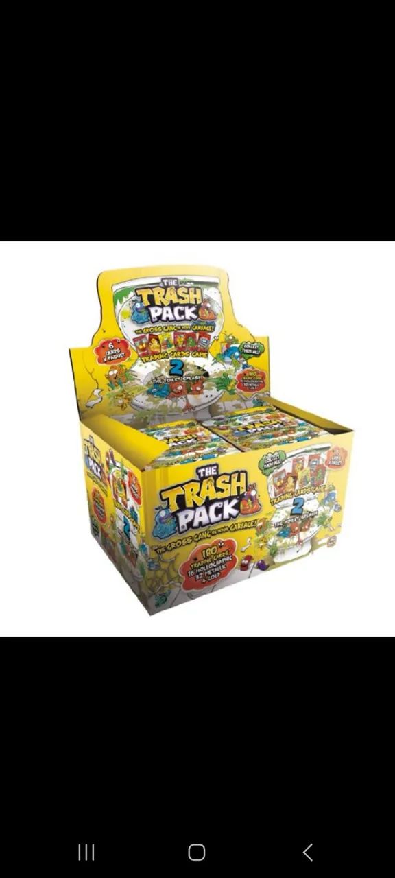 4 pacotes de cards Trash Pack - Foto 2