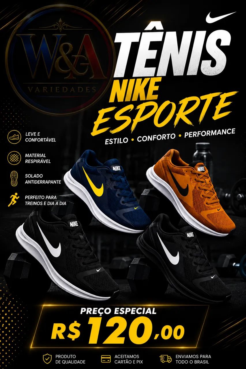Tênis masculino 