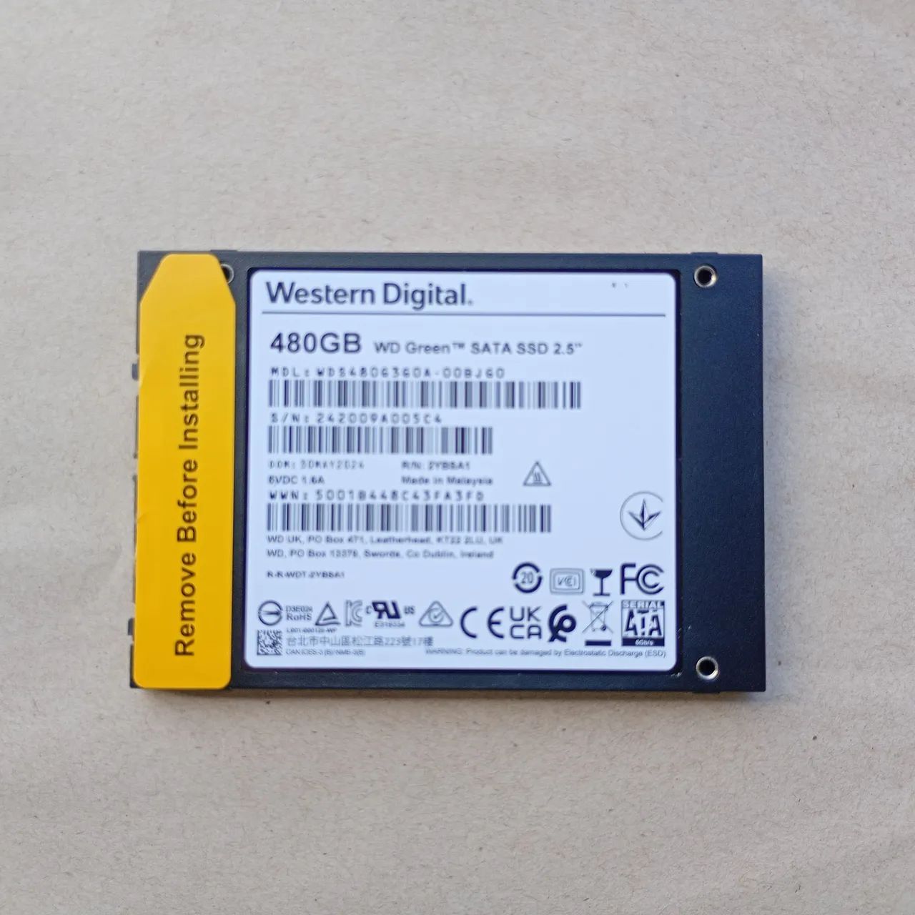 SSD WD Green 480GB Sata - Foto 2