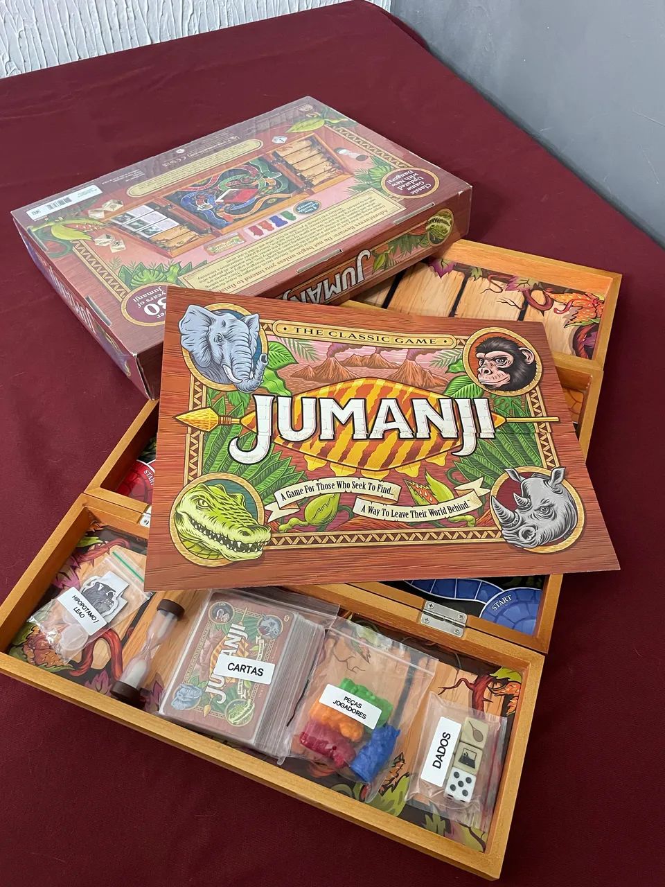 Jumanji - Jogo de Tabuleiro - Foto 4