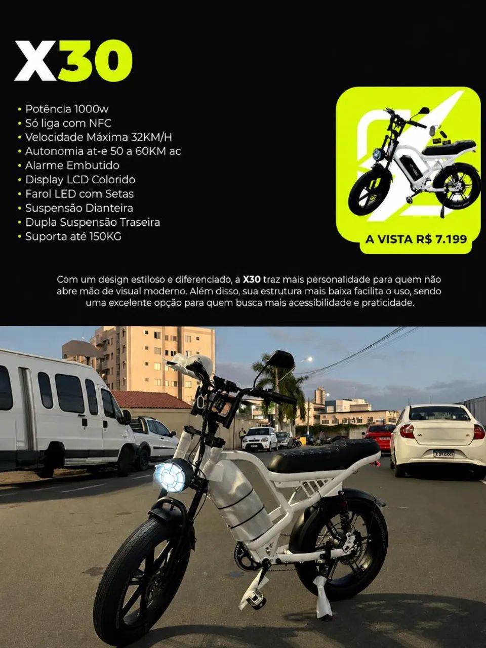 Bicicleta Elétrica  - Foto 2