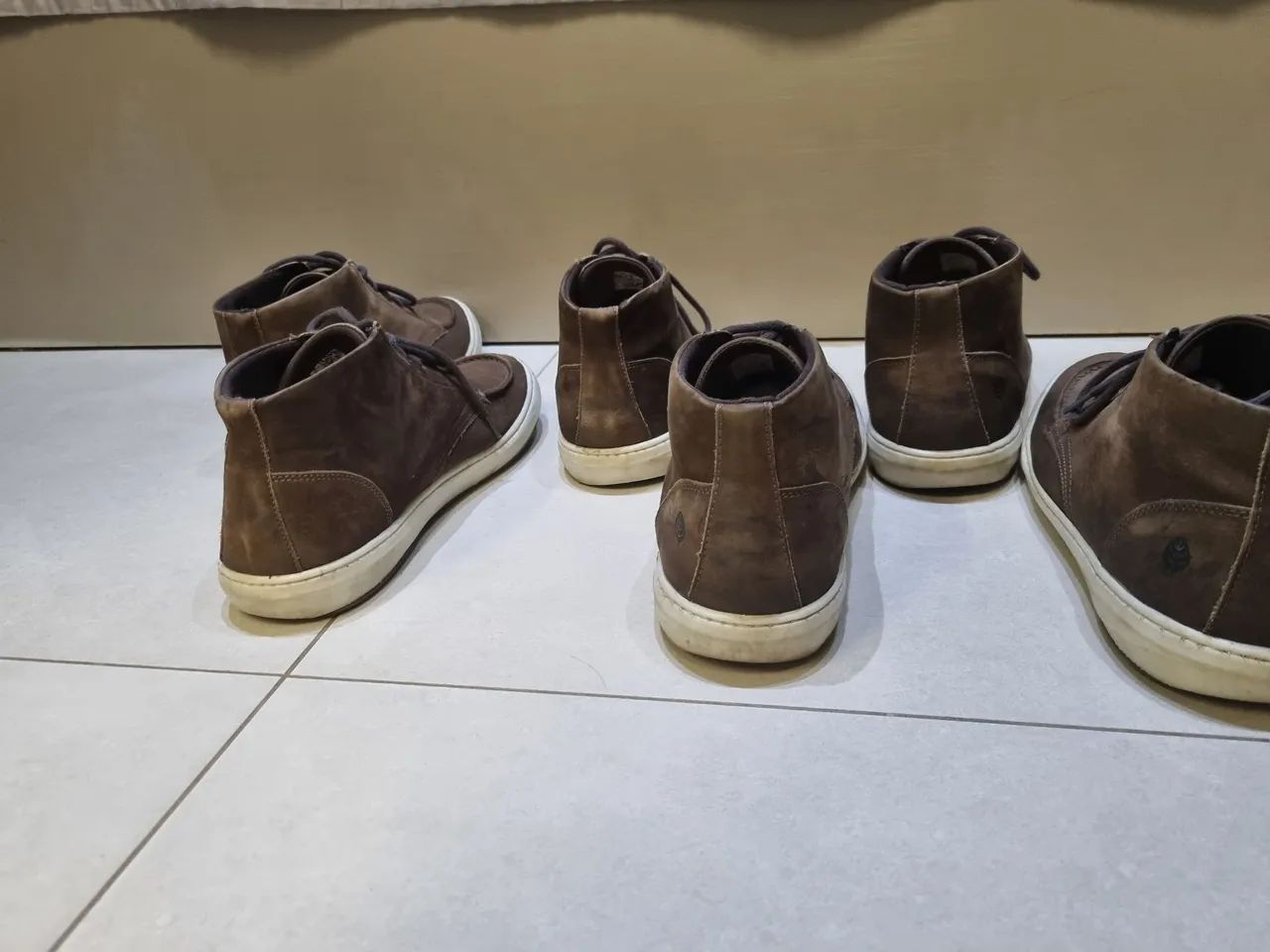 3 Botas Cano Medio NORD usadas por 100 reais - Foto 3
