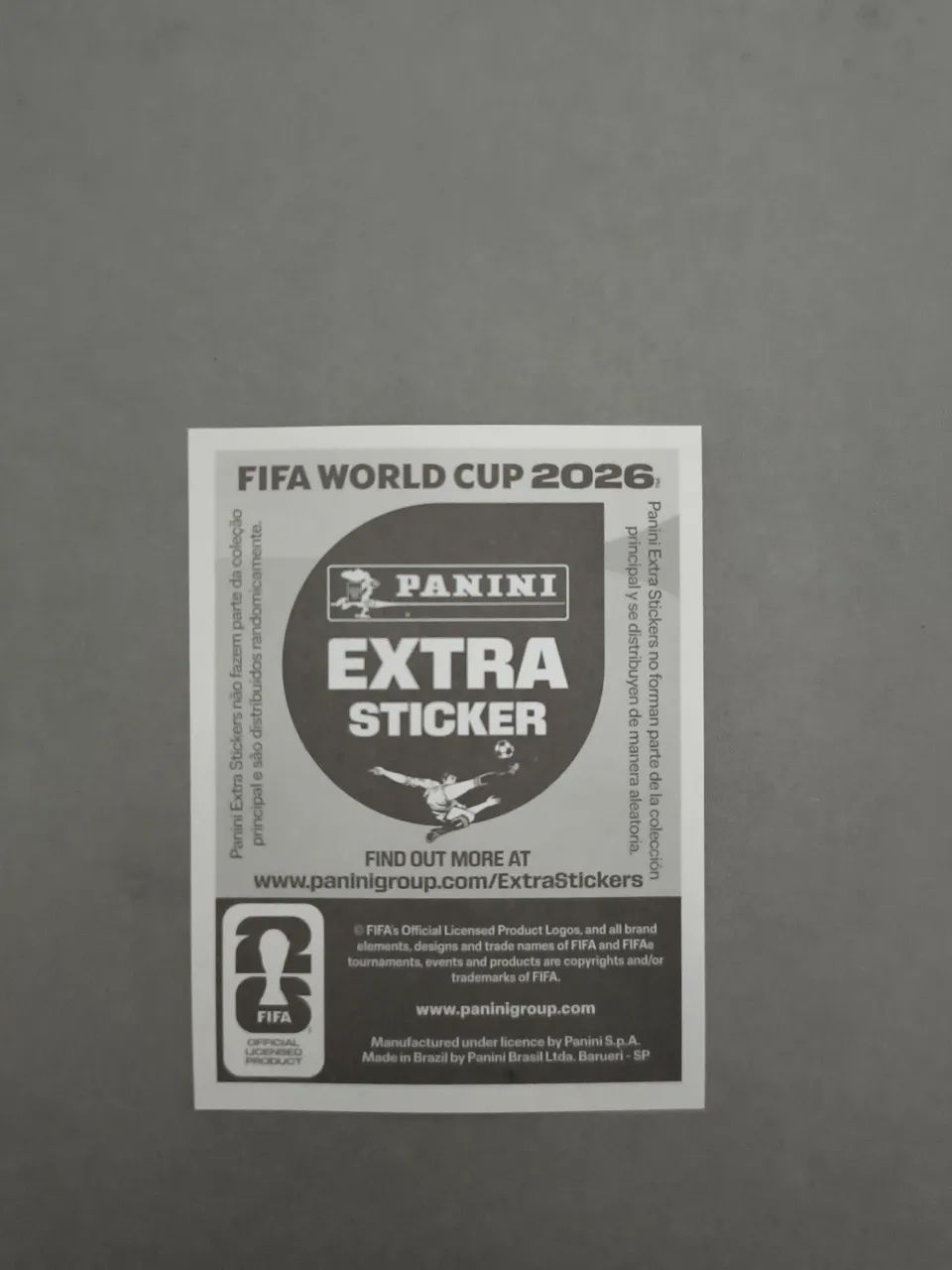 Figurinha PANINI EXTRA STICKER  Luka Modric Gold - Foto 2