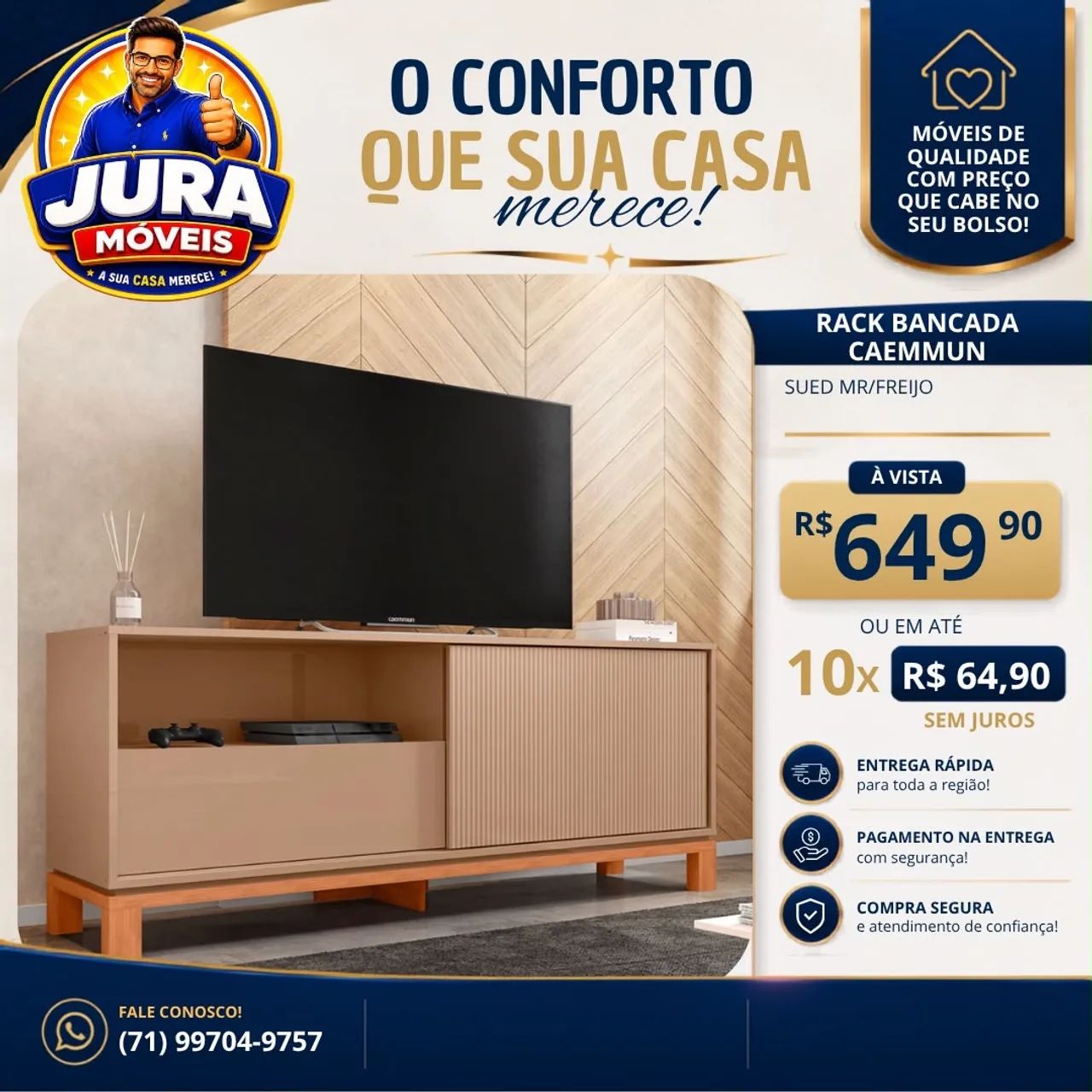Rack bancada
