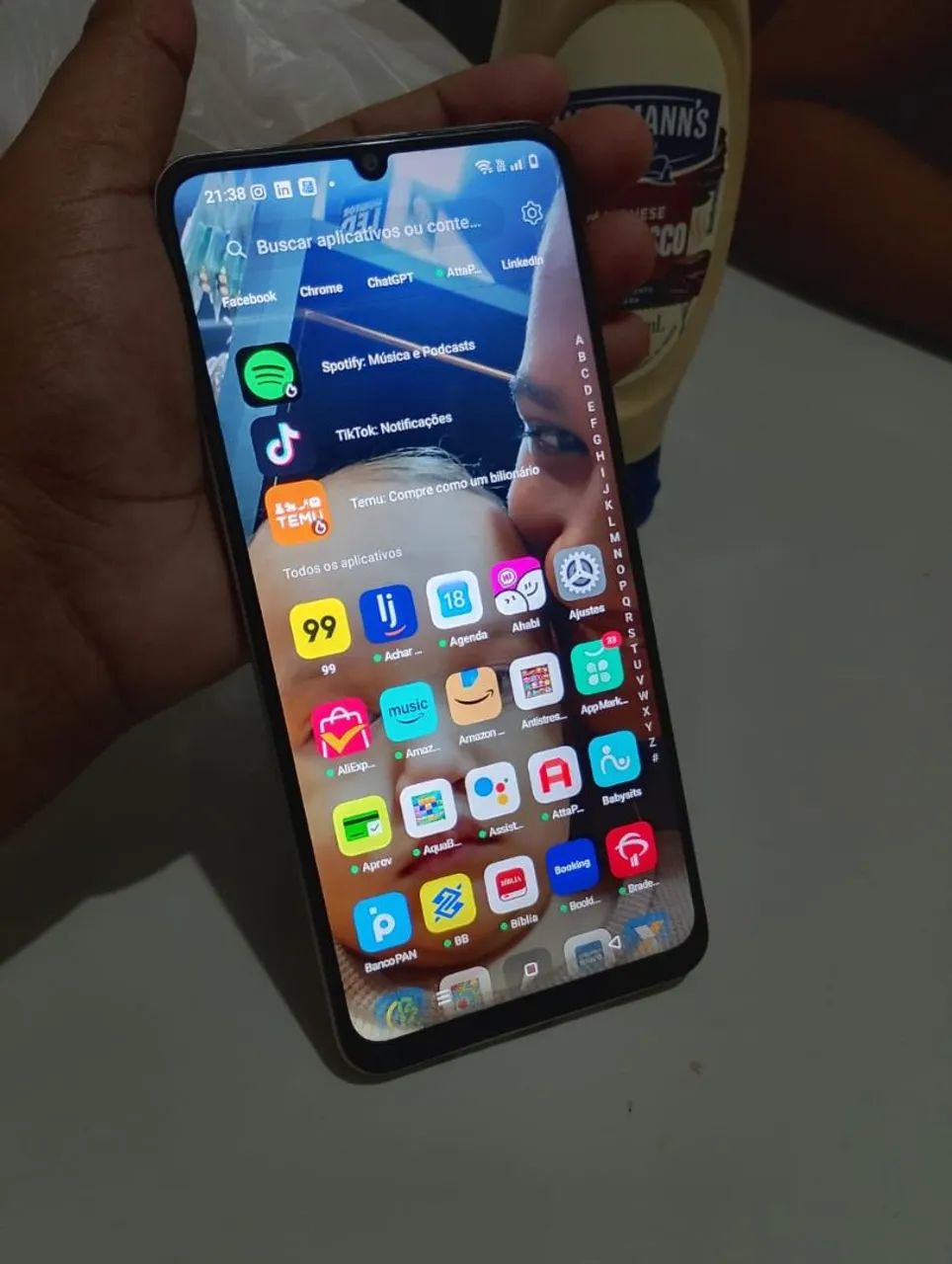 Celular semi novo 