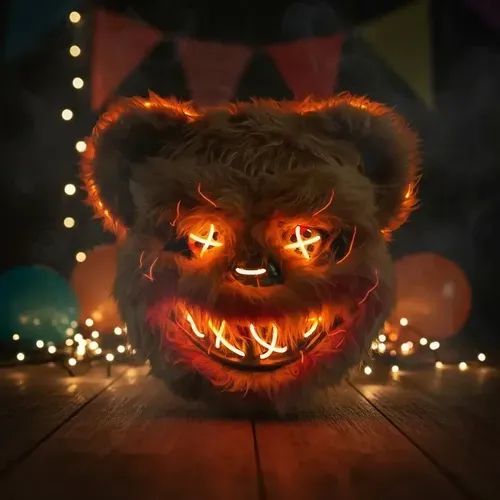 Máscara de Led Urso  - Foto 2