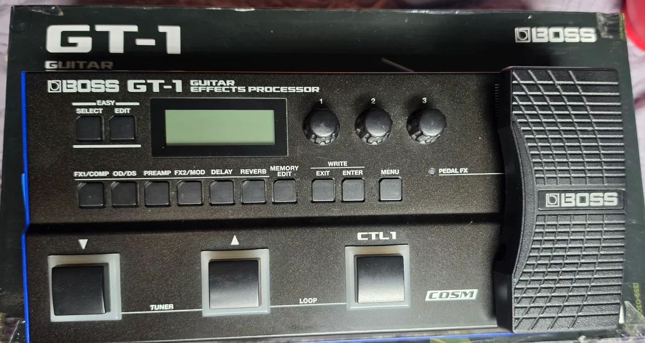 BOSS GT-1 PEDALEIRA - Foto 2