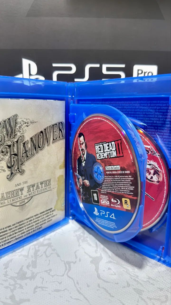 RED DEAD REDEMPTION 2 - PS4 e PS5 (2 DISCOS) - Foto 2