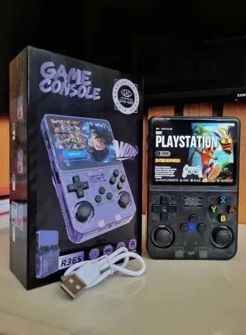 Console portátil R36S 64gb novo na caixa - Consoles de Vídeo Game - 15 mil jogos