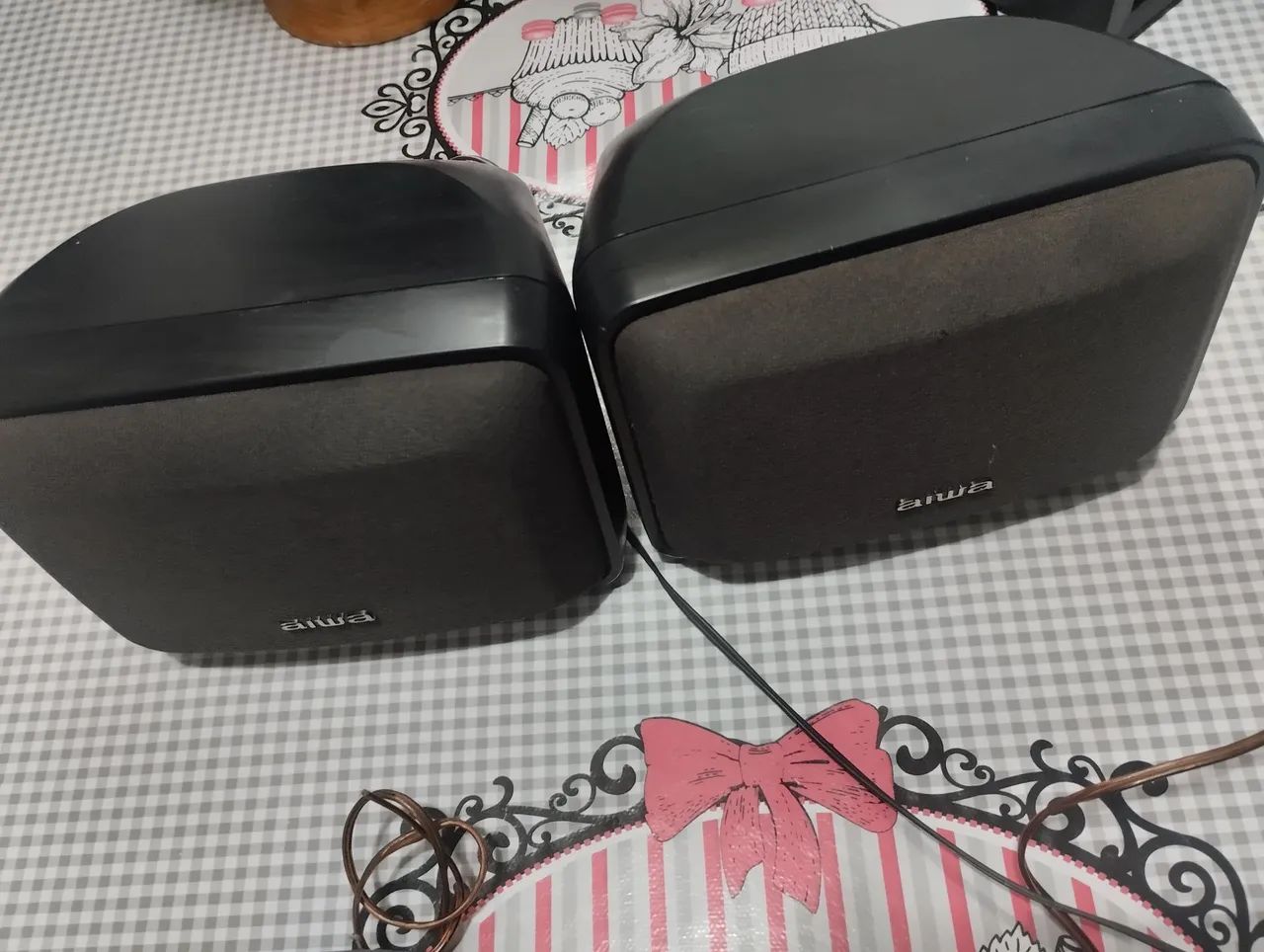 4 Caixas satélite aiwa  - Foto 5