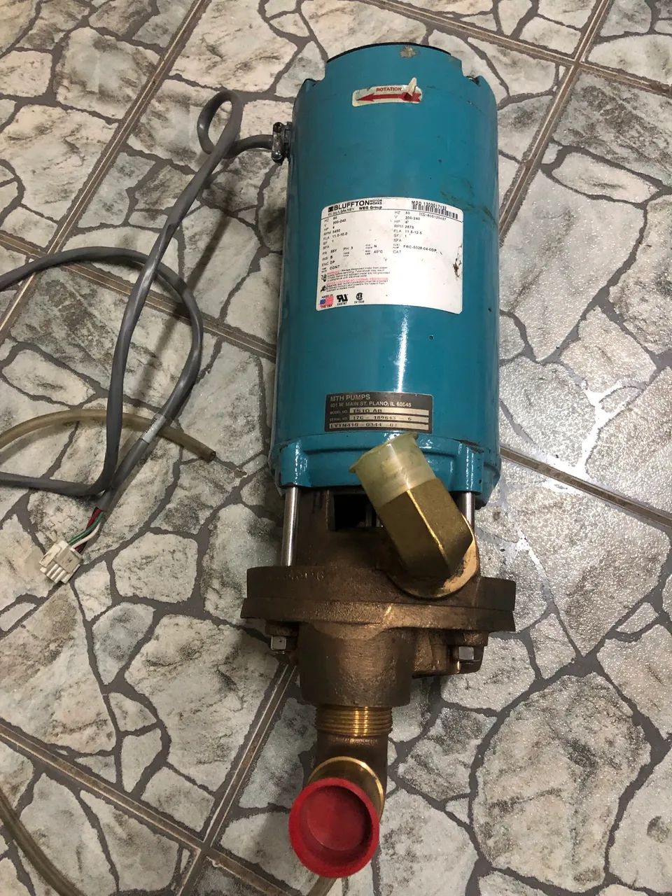 Bomba d?água 2 polos 4cv trifásica 