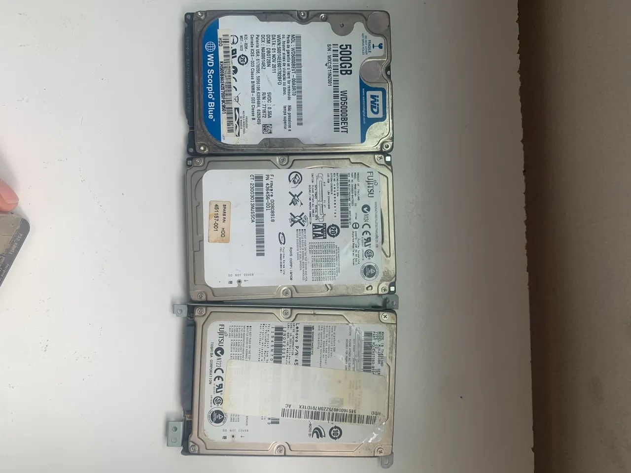 HDs de notebook