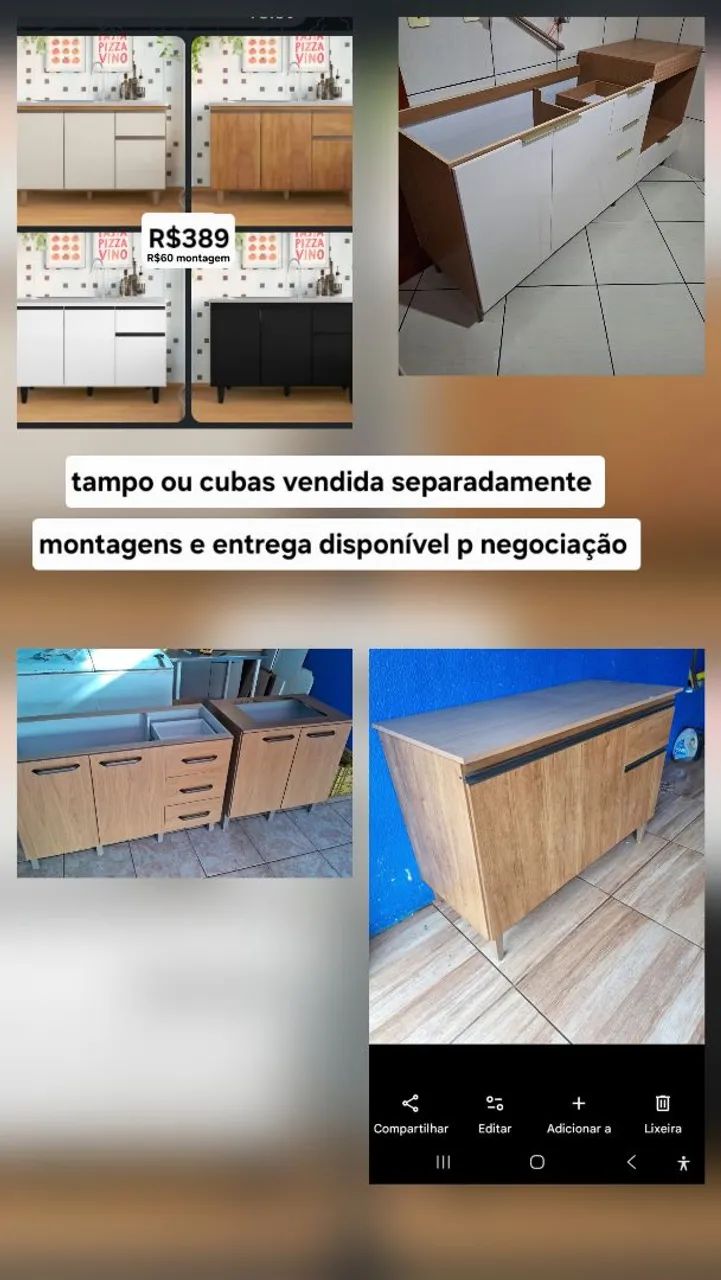 Pia  cozinhas  - Foto 2