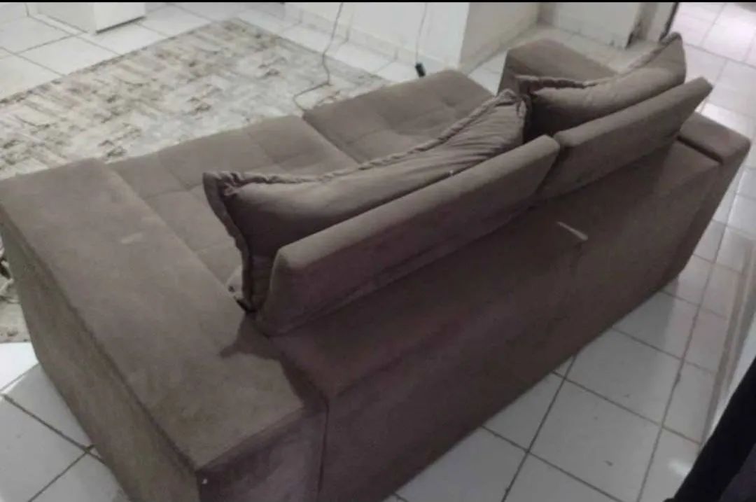 Sofa retrátil 2 assentos - ENTREGO!!! - Foto 2