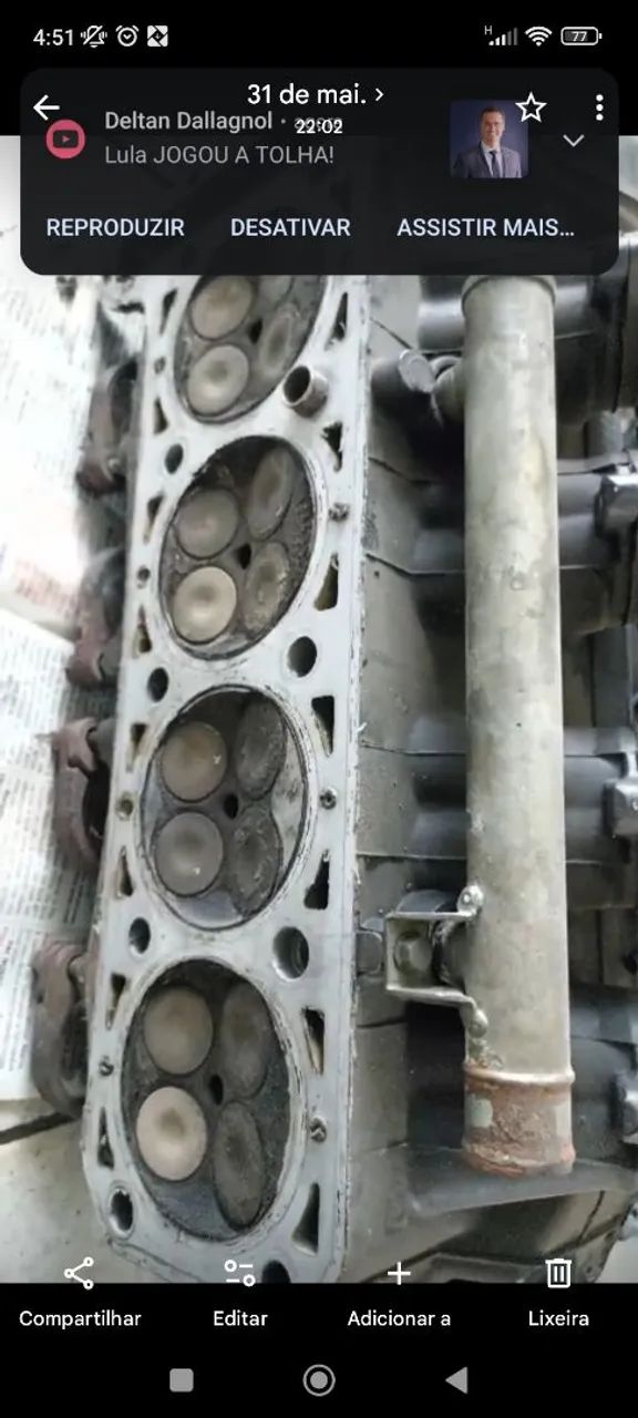 Cabeçote completo da Kawasaki Ninja Zx11 - Peças para motos - Vila