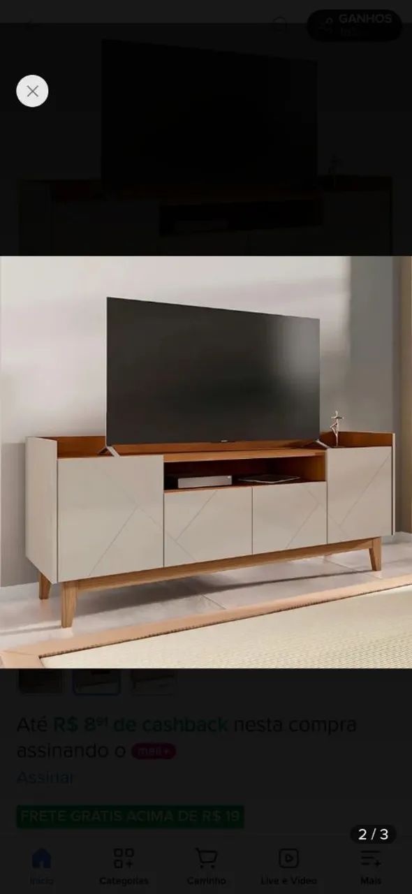 Rack Adria Off White Cedro 