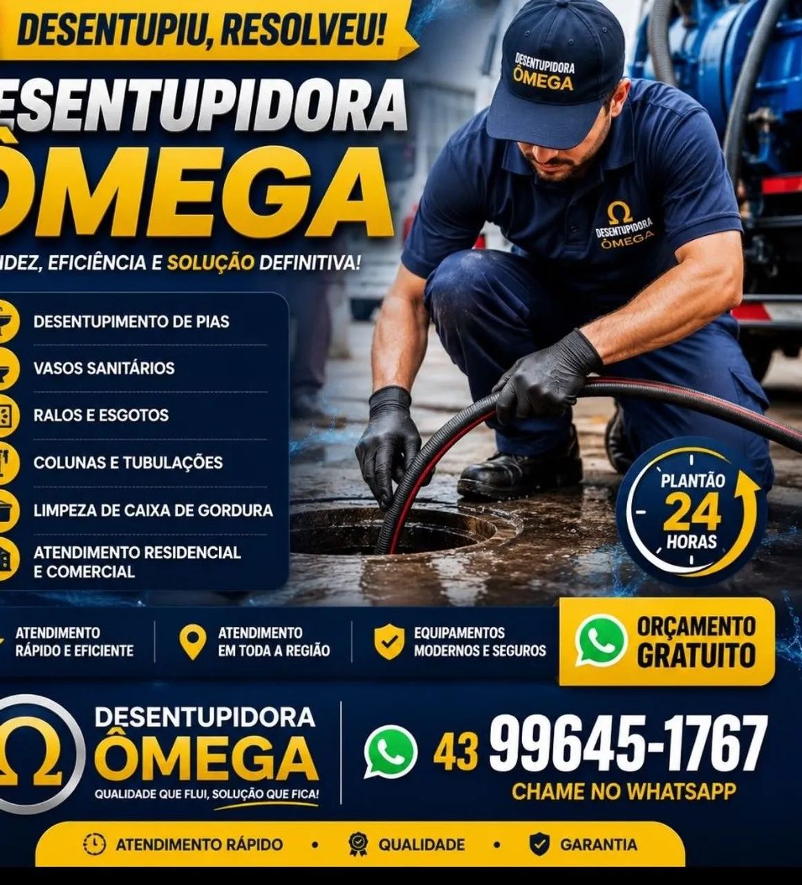 desentupidora Ômega