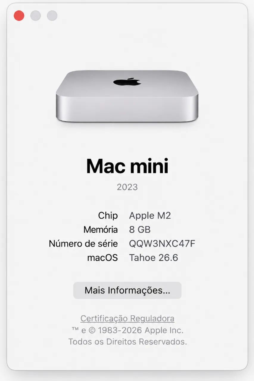 MAC MINI M2 possui 10 NUCLEOS| + DOCK HAGIBIS PREMIUM