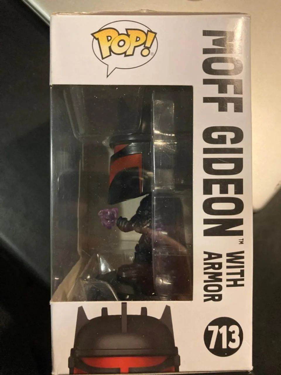 Funko Pop Disney Star Wars Moff Gideon With Armor 713 - Foto 2