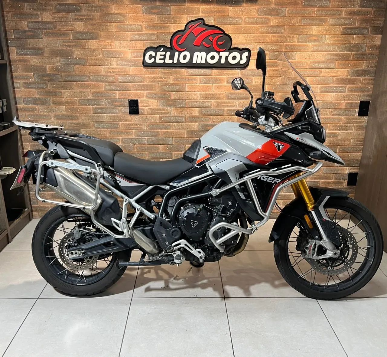 TIGER 900 RALLY PRO CINZA 2024/2025