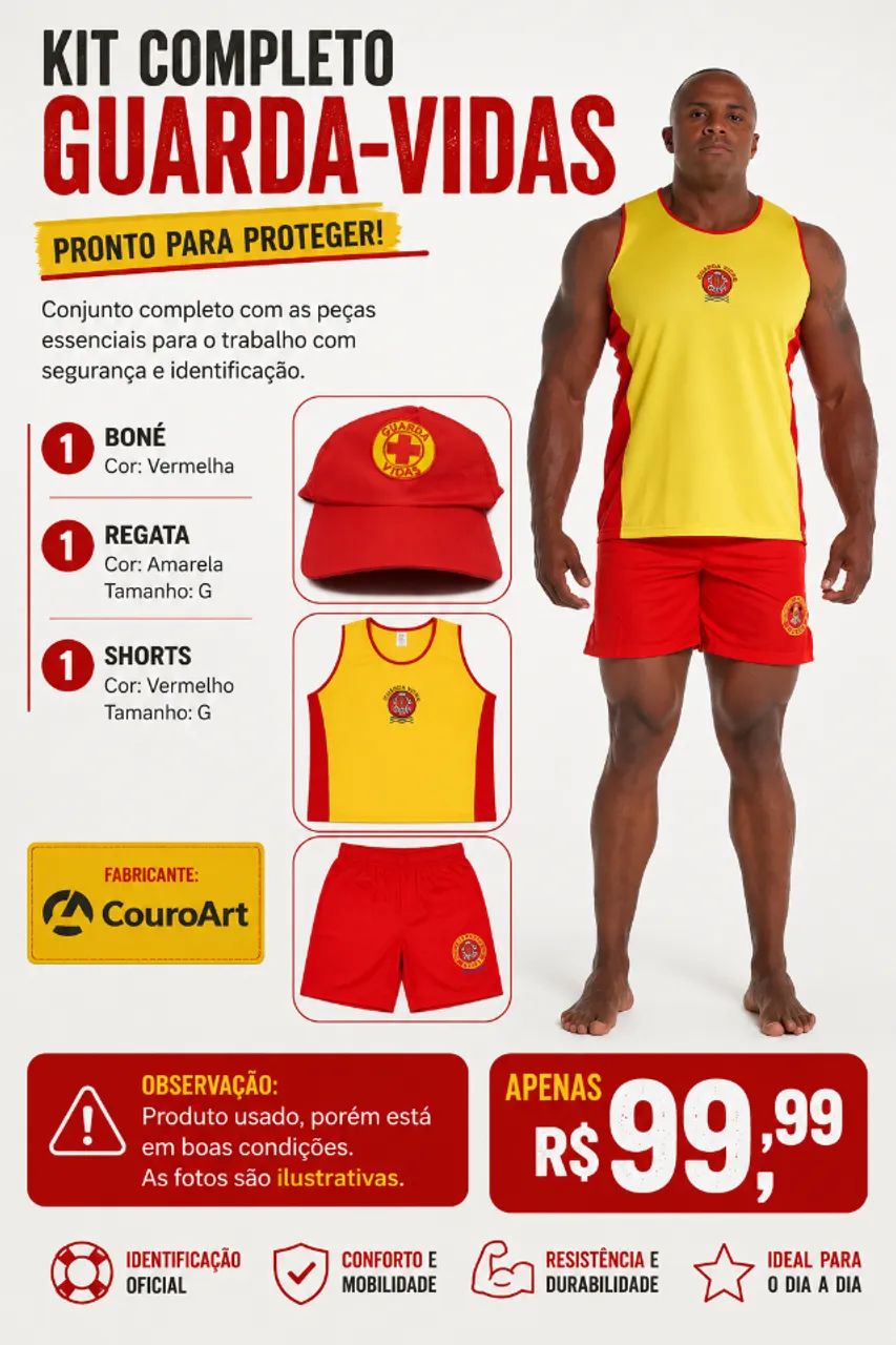 Kit Guarda-Vidas - Foto 4