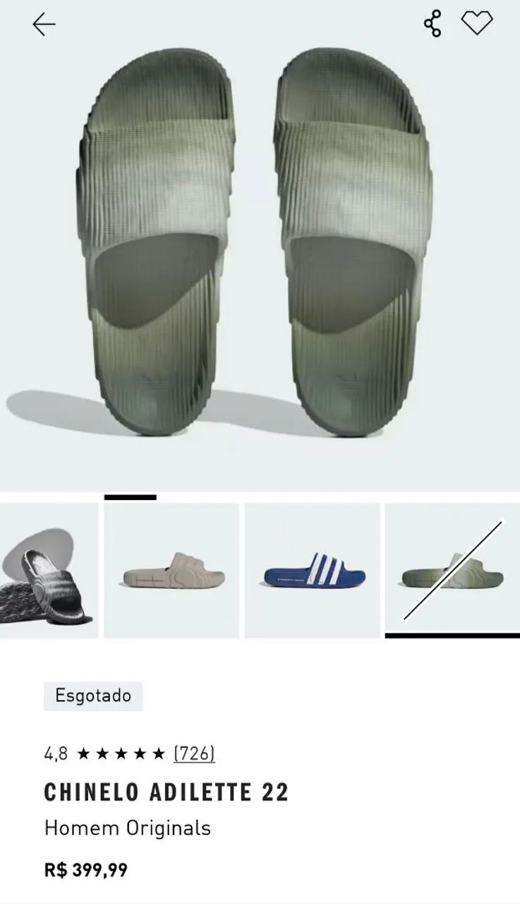 CHINELO ADILETTE 22