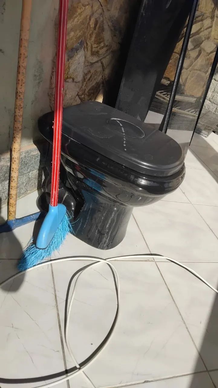 VASO SANITÁRIO PRETO