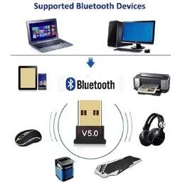 Adaptador Bluetooth 5.0 USB Transmissor Áudio Sem Fio para Notebook e Carros - Foto 2