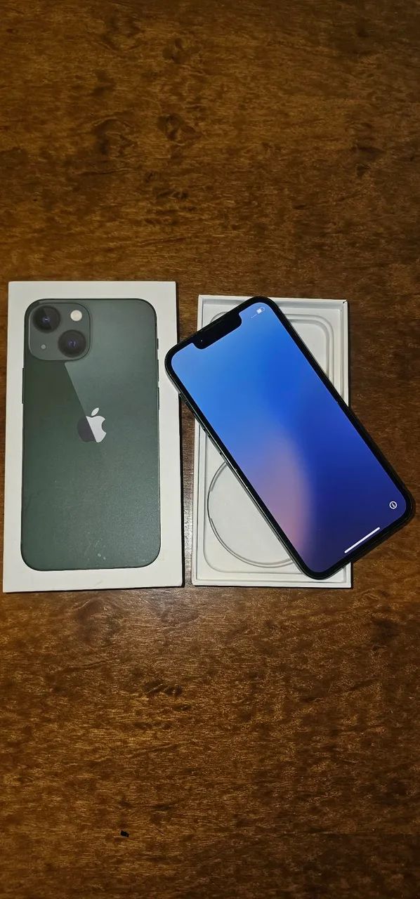 Iphone 13 mini 128GB nunca aberto Verde com caixa original