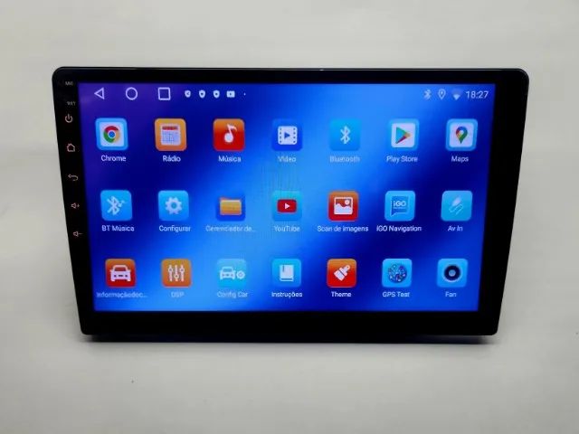 Multimídia Android 10 polegadas 2din 4gb Ram GPS Carplay - Foto 2