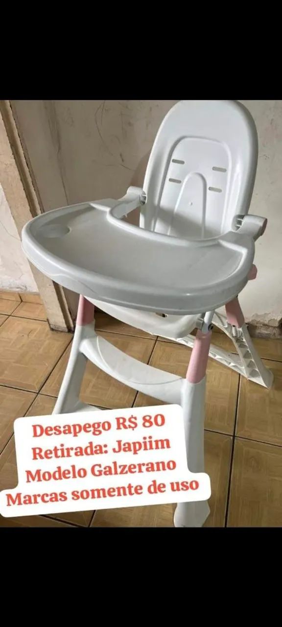 Cadeirão de alimentação infantil
