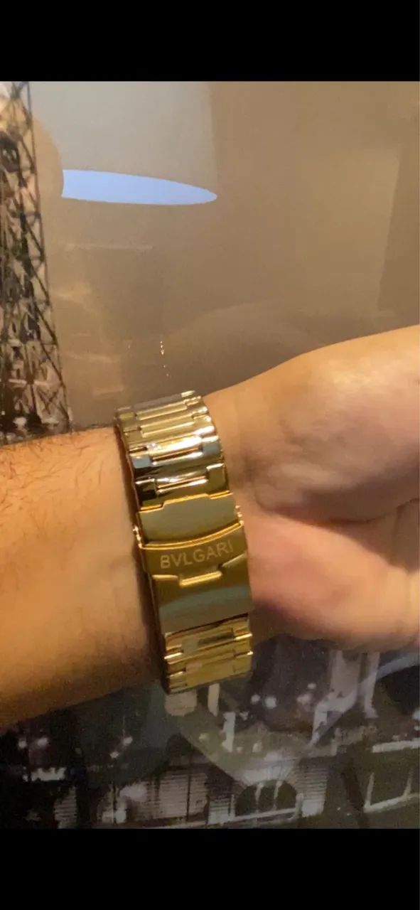 RELÓGIO DE PULSO BVLGARI PRIMEIRA LINHA  - Foto 3