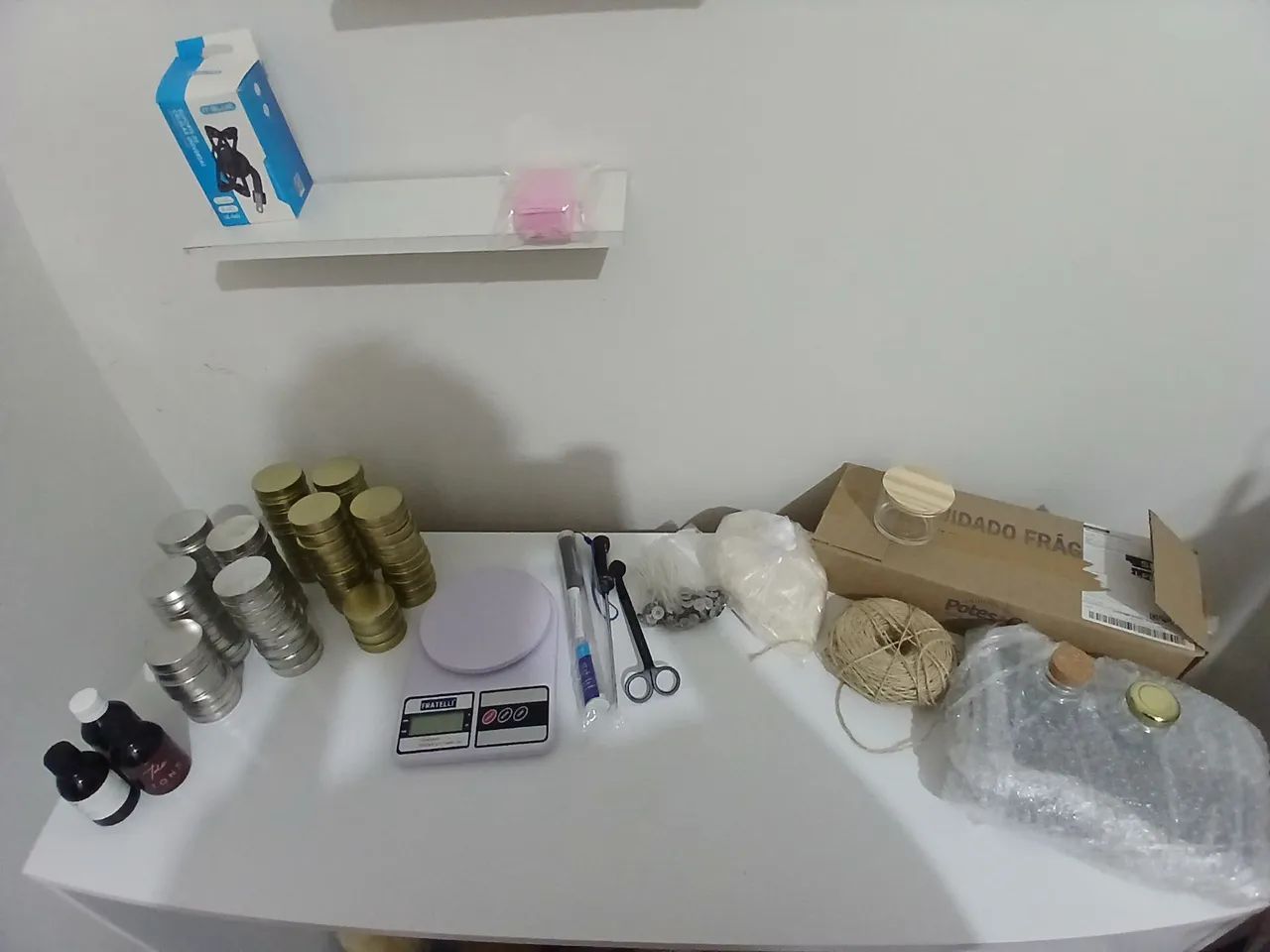 Kit para fazer vela aromáticas 