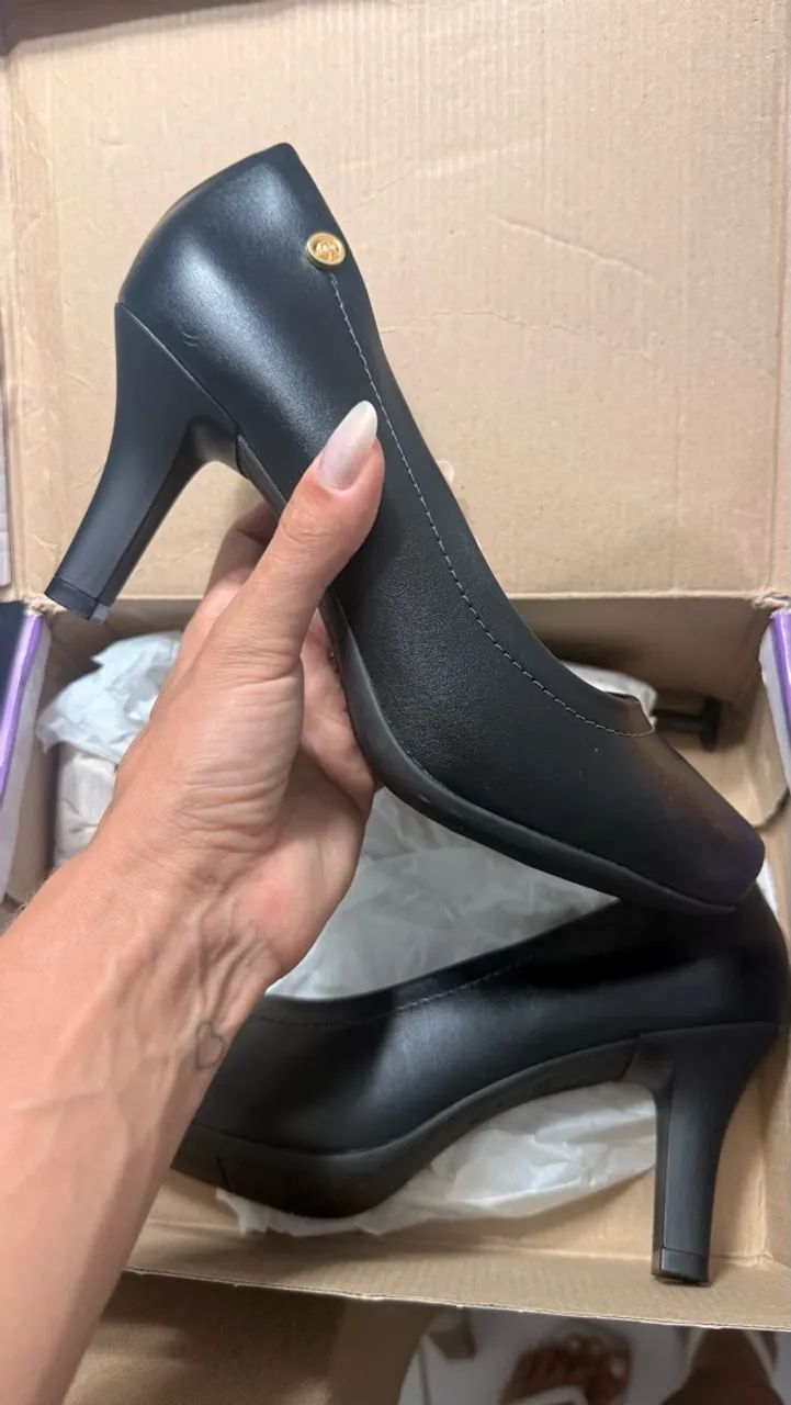 Sapato preto NOVO - COMFORTFLEX