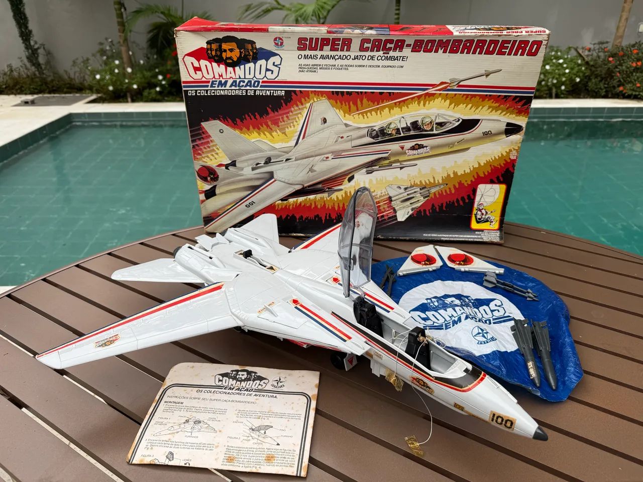 Comandos em Ação Estrela Super Caça-Bombardeiro - 1986 