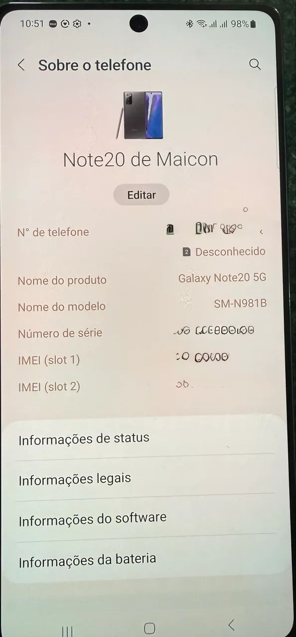 Galaxy Note20 5G 256 GB Mystic Gray - Foto 5